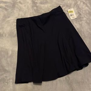 Navy skirt
